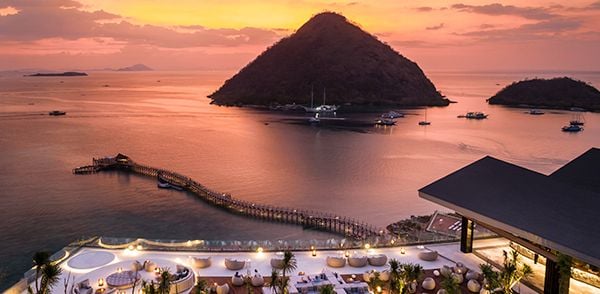 Pemandangan di sekitar Ayana Komodo Resort, satu di antara venue acara KTT ASEAN 2023.